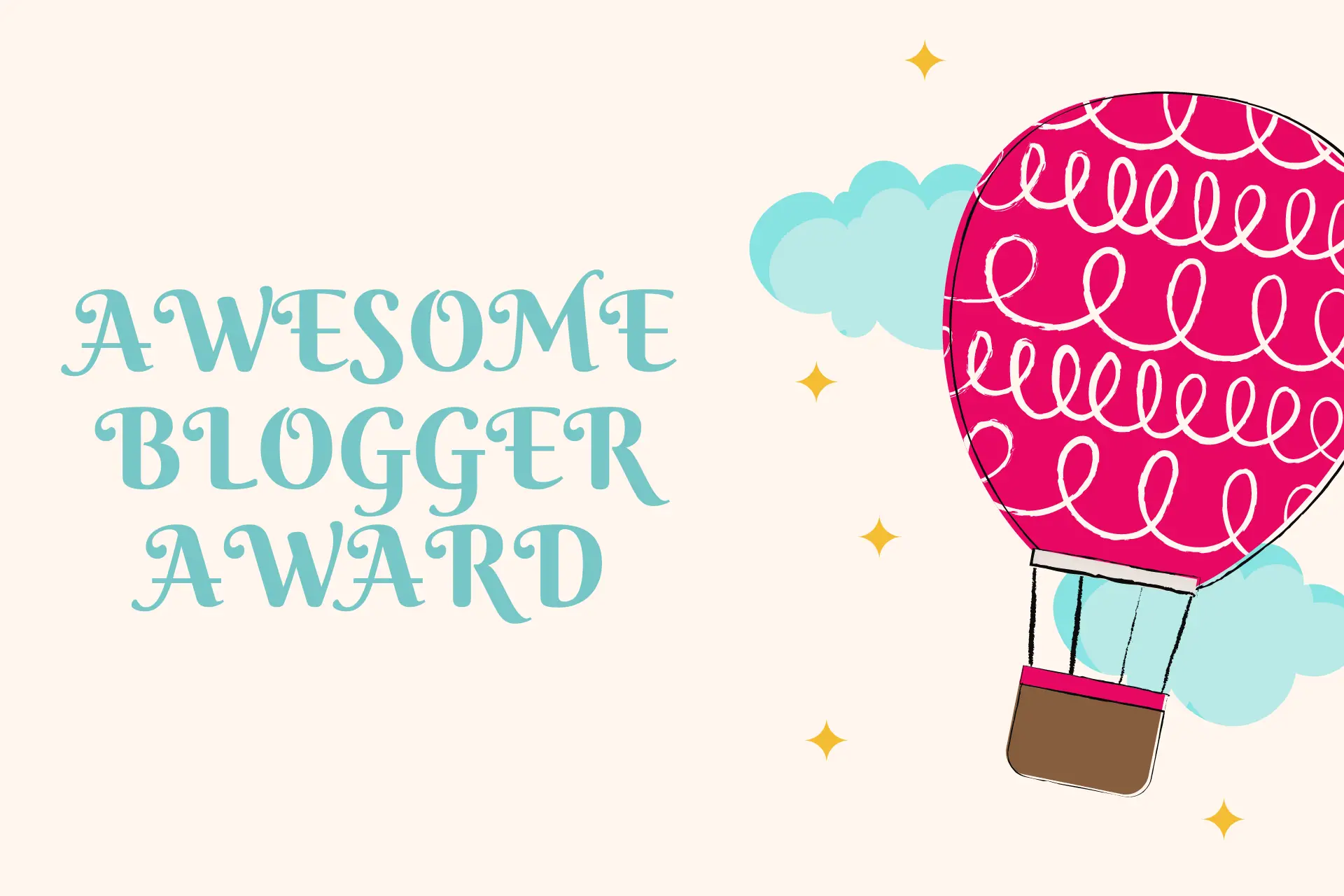 #AwesomeBloggerAward