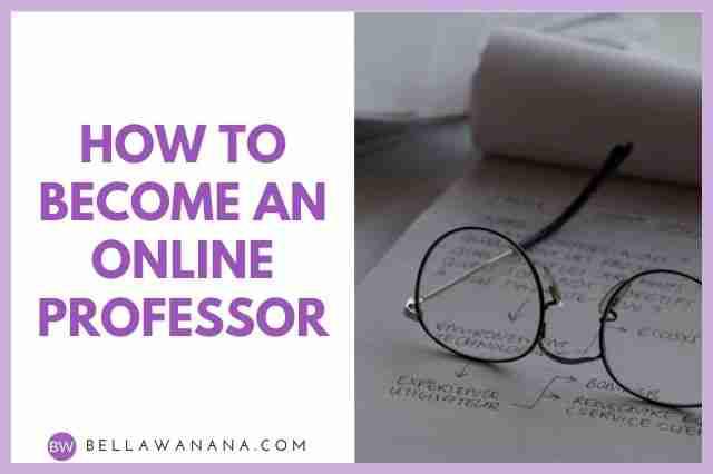 How to Become an Online Professor