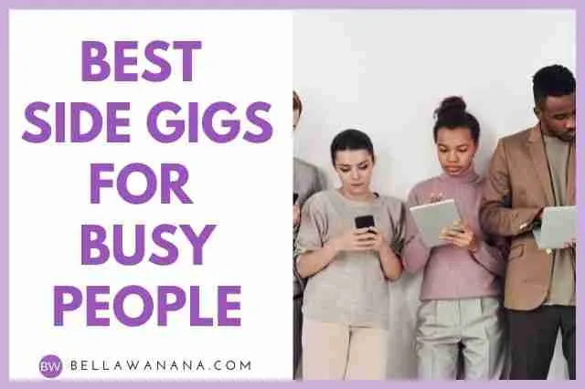 best side gigs for busy people